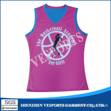 100% Cheap Polyester Team Basketball Uniforms
